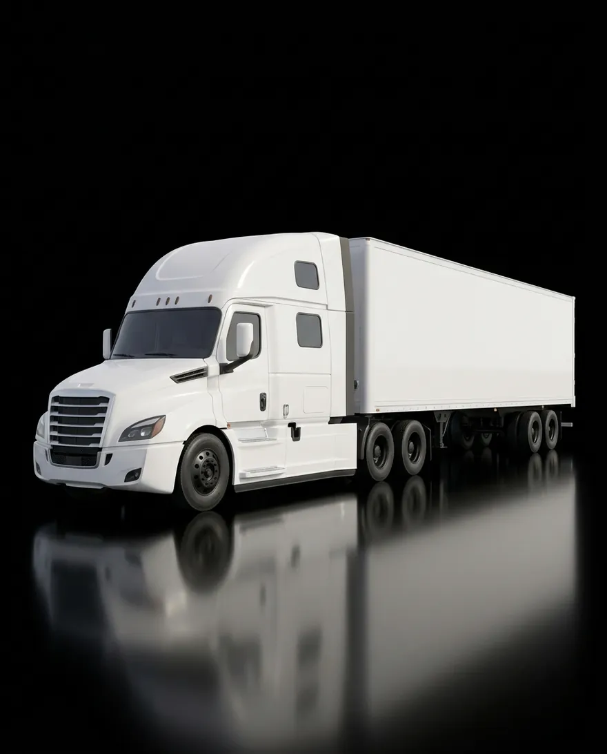 Semi-trailer truck