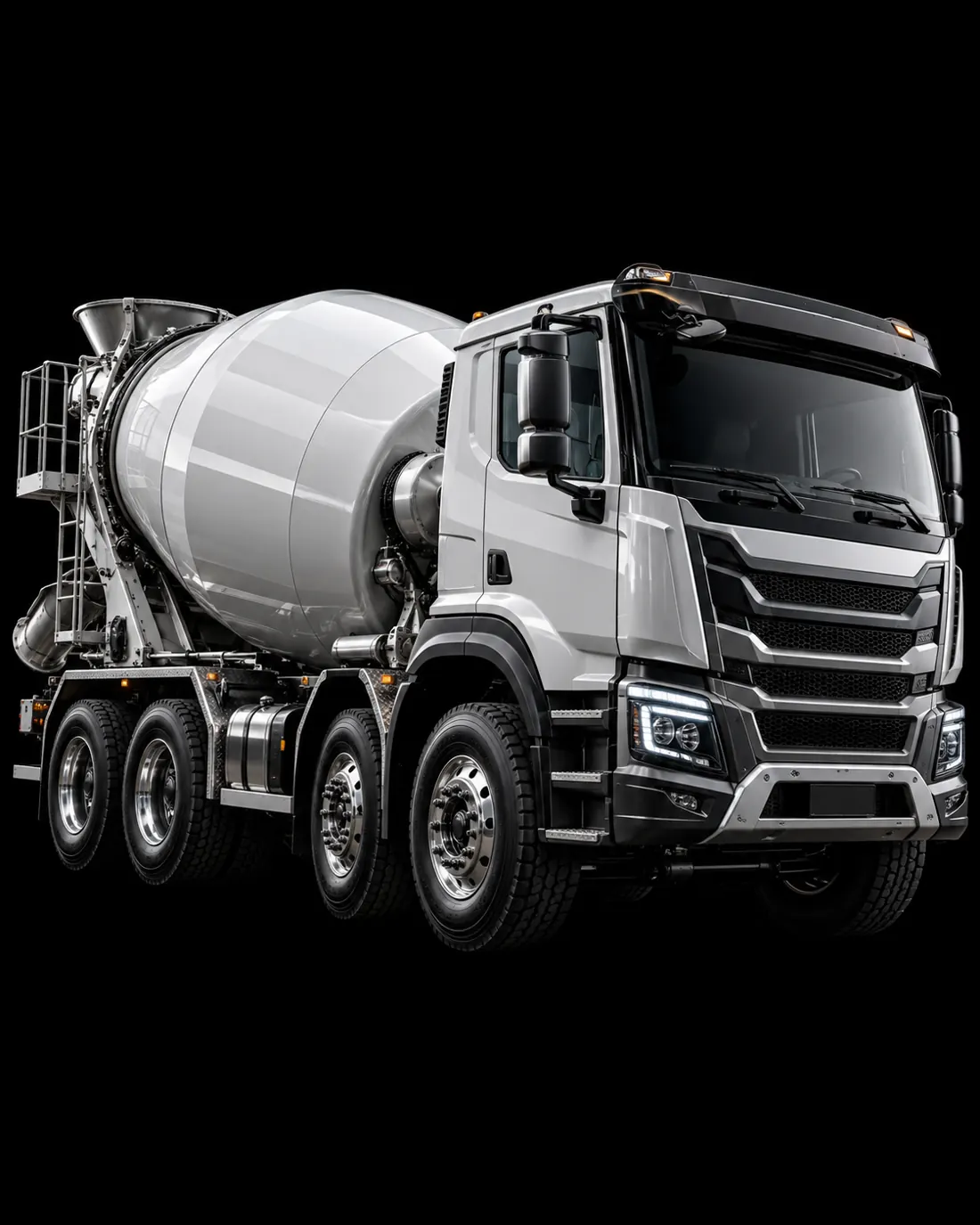 Cement mixer truck