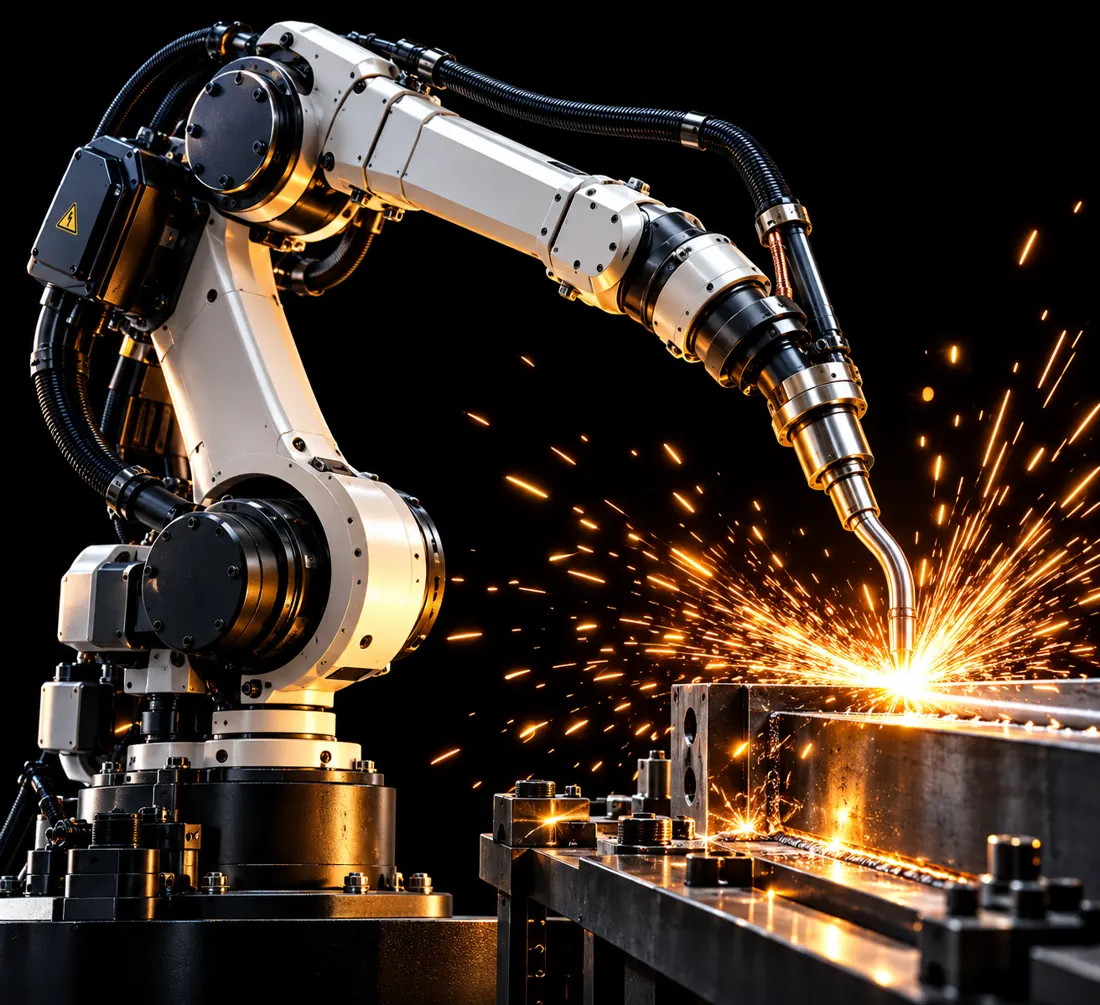 Robotic welding cell